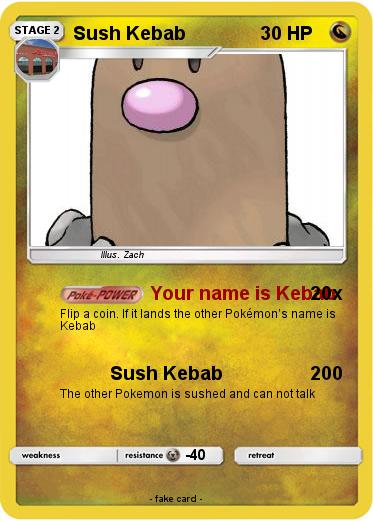 Pokemon Sush Kebab