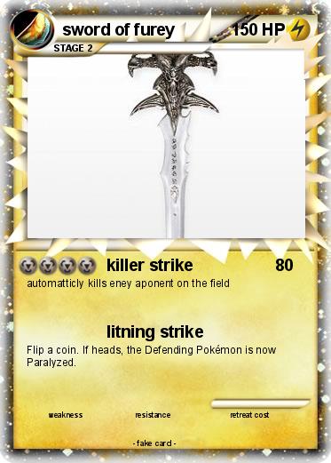 Pokemon sword of furey
