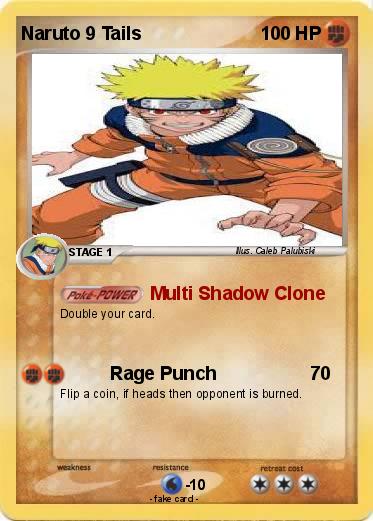 Pokemon Naruto 9 Tails