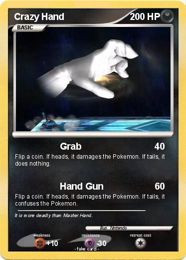 Pokemon Crazy Hand