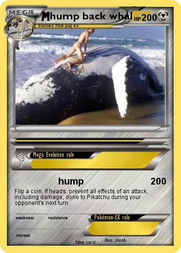Pokemon hump back whal