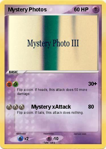 Pokemon Mystery Photos