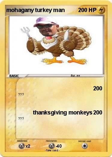 Pokemon mohagany turkey man
