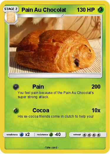 Pokemon Pain Au Chocolat