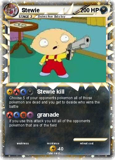Pokemon Stewie