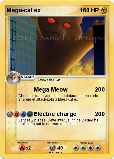Pokemon Mega-cat ex