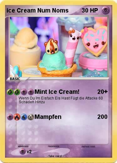 Pokemon ice Cream Num Noms