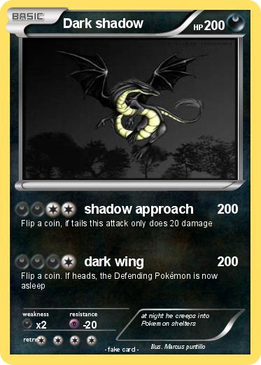 Pokemon Dark shadow