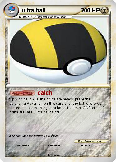 Pokemon ultra ball
