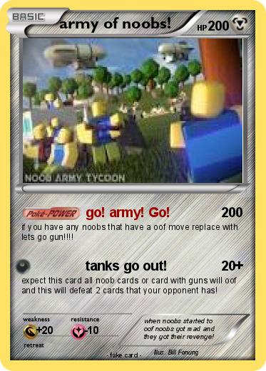 Pokemon army of noobs!