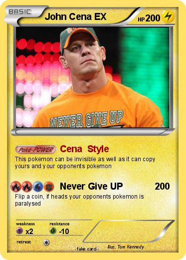 Pokemon John Cena EX