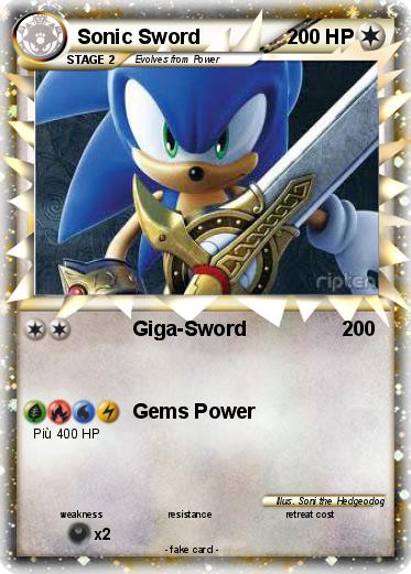 Pokemon Sonic Sword