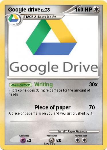 Pokemon Google drive