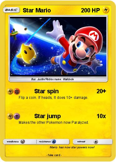 Pokemon Star Mario