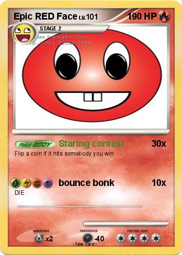 Pokemon Epic RED Face
