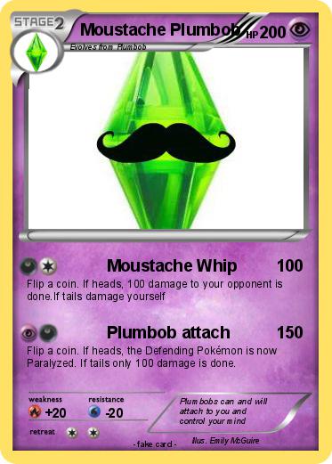 Pokemon Moustache Plumbob