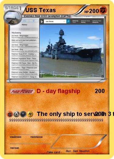 Pokemon USS Texas