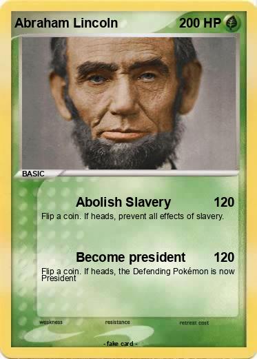 Pokemon Abraham Lincoln