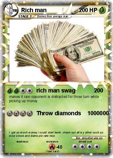 Pokemon Rich man