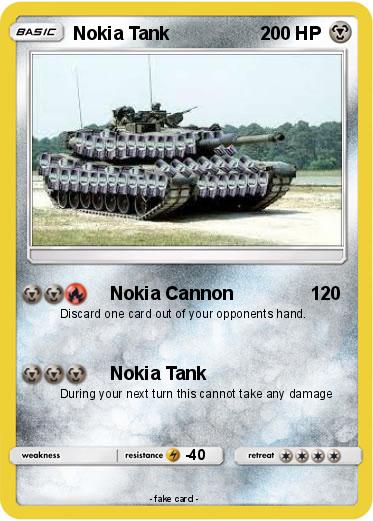 Pokemon Nokia Tank