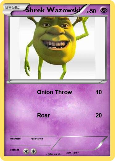 Pokemon Shrek Wazowski