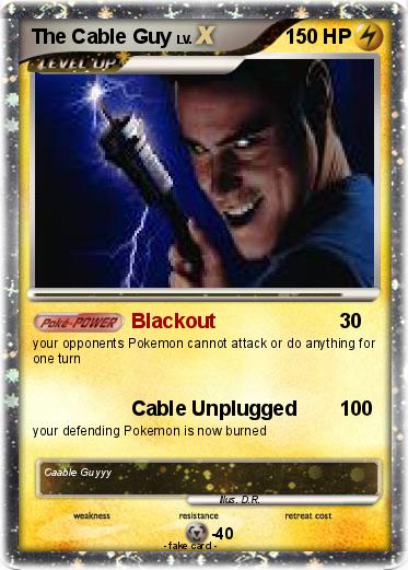Pokemon The Cable Guy