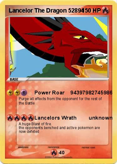 Pokemon Lancelor The Dragon 52894
