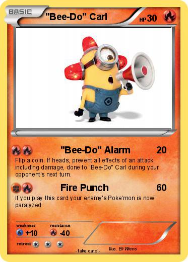 Pokemon "Bee-Do" Carl