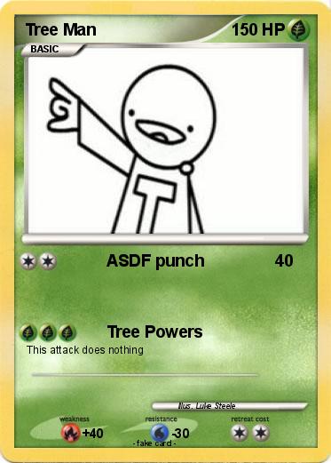 Pokemon Tree Man