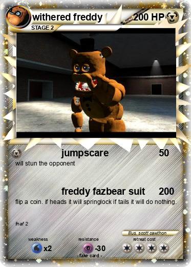Pokemon withered freddy
