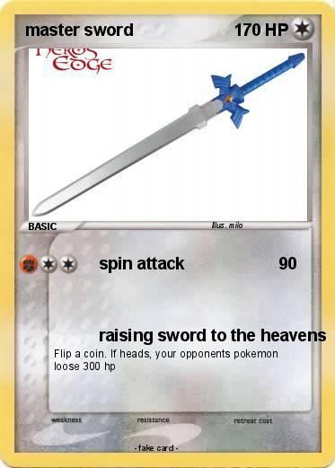 Pokemon master sword