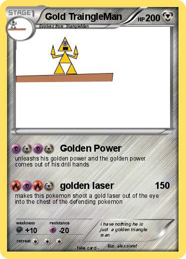 Pokemon Gold TraingleMan