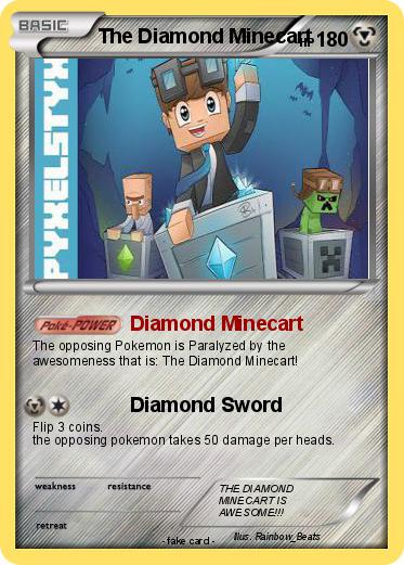 Pokemon The Diamond Minecart