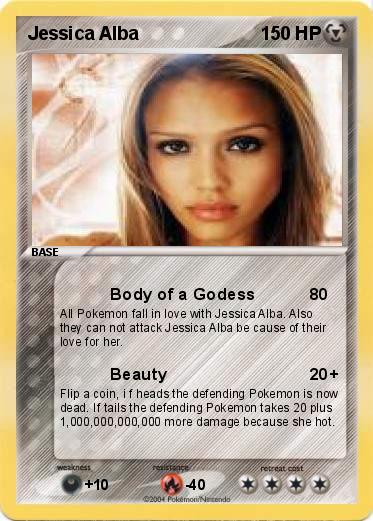 Pokemon Jessica Alba jessica alba body. Pokemon Jessica Alba