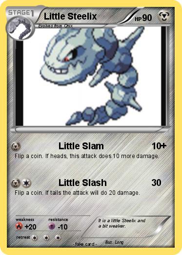 Pokemon Little Steelix