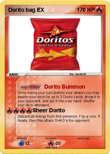 Pokemon Dorito bag EX