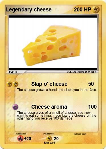 Pokemon Legendary cheese