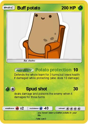 Pokemon Buff potato