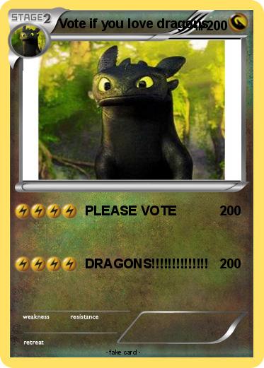 Pokemon Vote if you love dragons