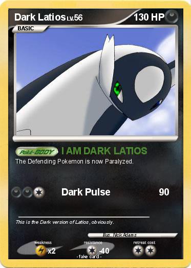 Pokemon Dark Latios