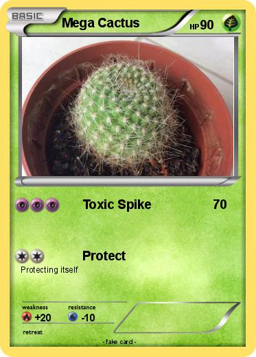 Pokemon Mega Cactus