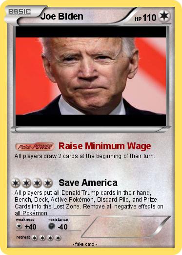Pokemon Joe Biden