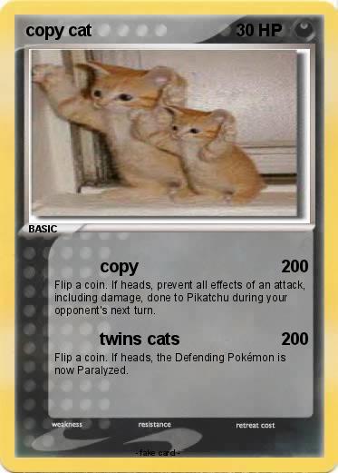 Pokemon copy cat