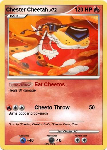 Pokemon Chester Cheetah