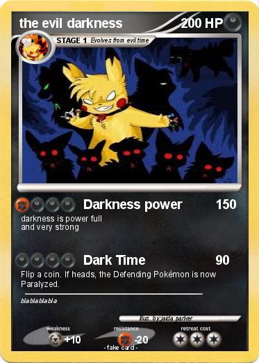 Pokemon the evil darkness