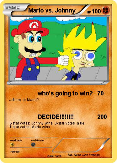 Pokemon Mario vs. Johnny