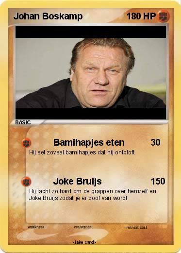 Pokemon Johan Boskamp