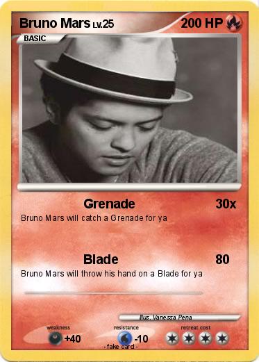 Pokemon Bruno Mars