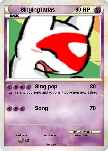 Pokemon Singing latias