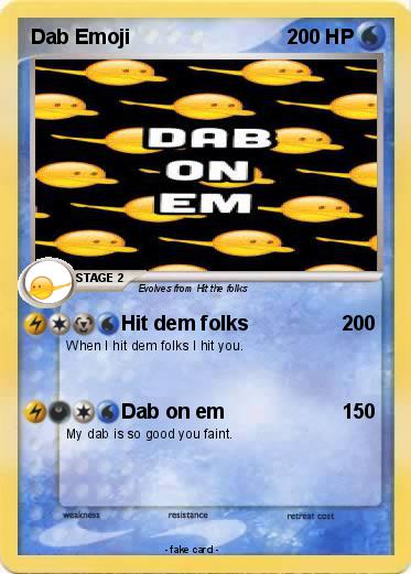 Pokemon Dab Emoji